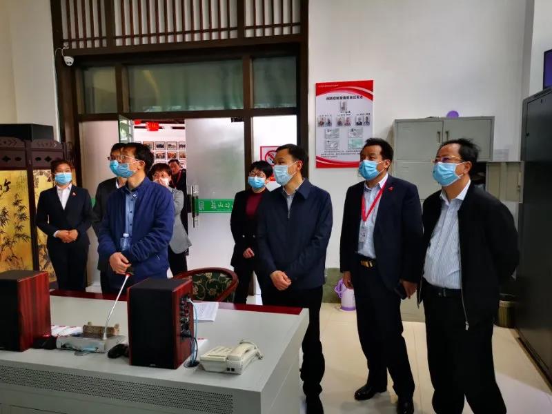 省文旅厅副厅长张健到马仁奇峰景区调研